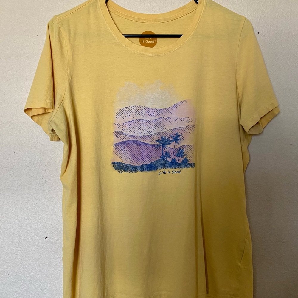 Life Is Good Classic Fit Tee Large